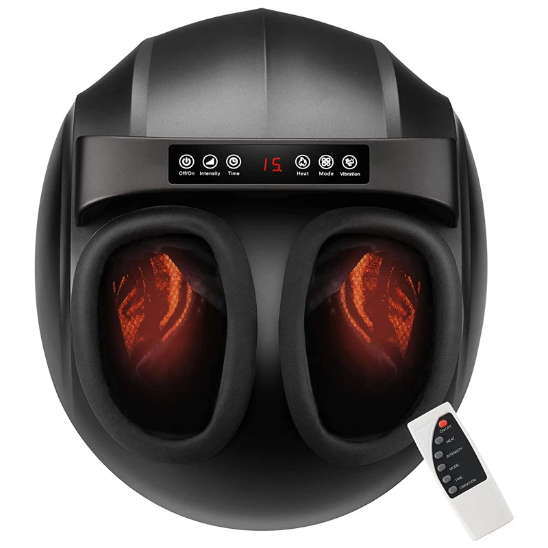 

Новый массажер для ног шиацу, массажер для глубокой разминания ног с воздушным сжатием и ручкой