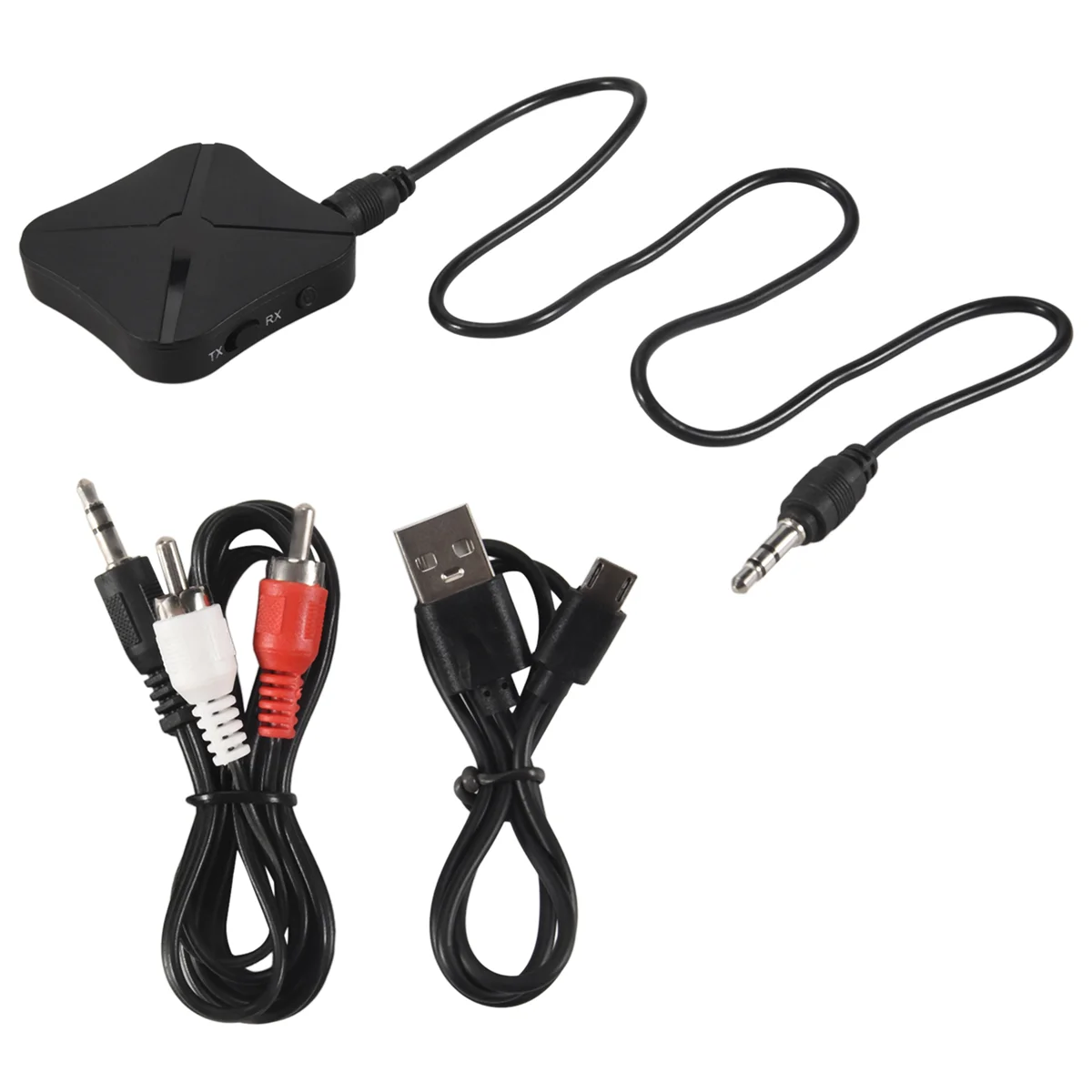 Ricevitore trasmettitore Bluetooth 5.0 T88C Adattatore Bluetooth 2 in 1 Jack da 3,5 mm per uso simultaneo di dispositivi Tx e Rx 2