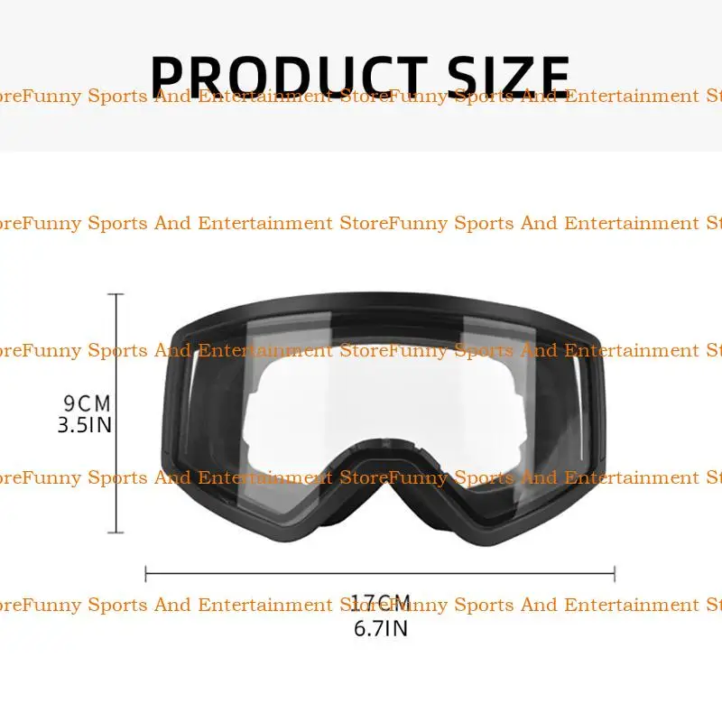 C4DE Kids Snowboard Goggles Anti-Fog Ski Goggles Double Layers สโนว์บอร์ดแว่นตาสโนว์บอร์ด Windproof สำหรับสโนว์บอร์ด