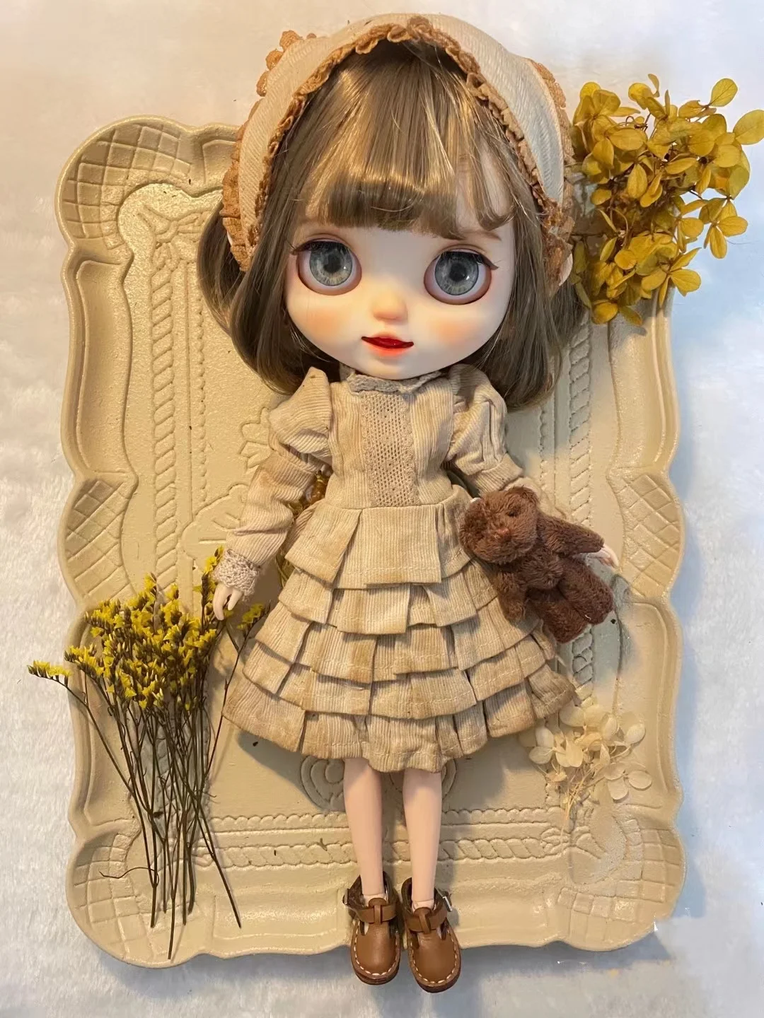 

Платье из серии «сделай сам», 1/6, 30 см (подходит для кукол Pullip,Ob24, Licca)