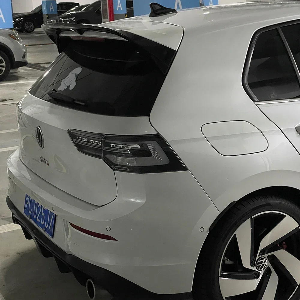 

Для VW Golf 8 MK8 2021-2024 автоматические задние фонари, обновленные мигающие задние фонари с высокой настройкой, аксессуары, светодиодные автомобильные задние фонари в сборе