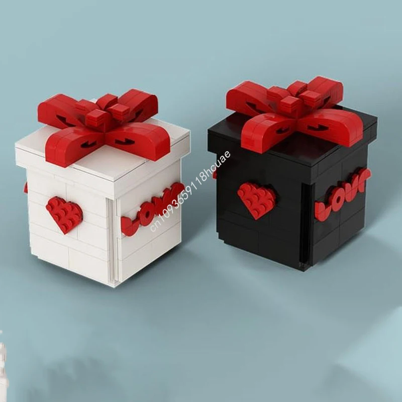 

320pcs MOC Gift box nan Building Blocks Christmas Gift Decorative DIY Assembly Ideal for Artistic Display Open-ende