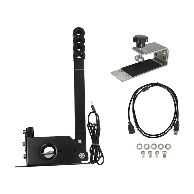 

For PC Windows Sim Racing Games 64 Bit USB Handbrake Hall Sensor G25 G27 G29 T500 FANATECOSW DIRT RALLY