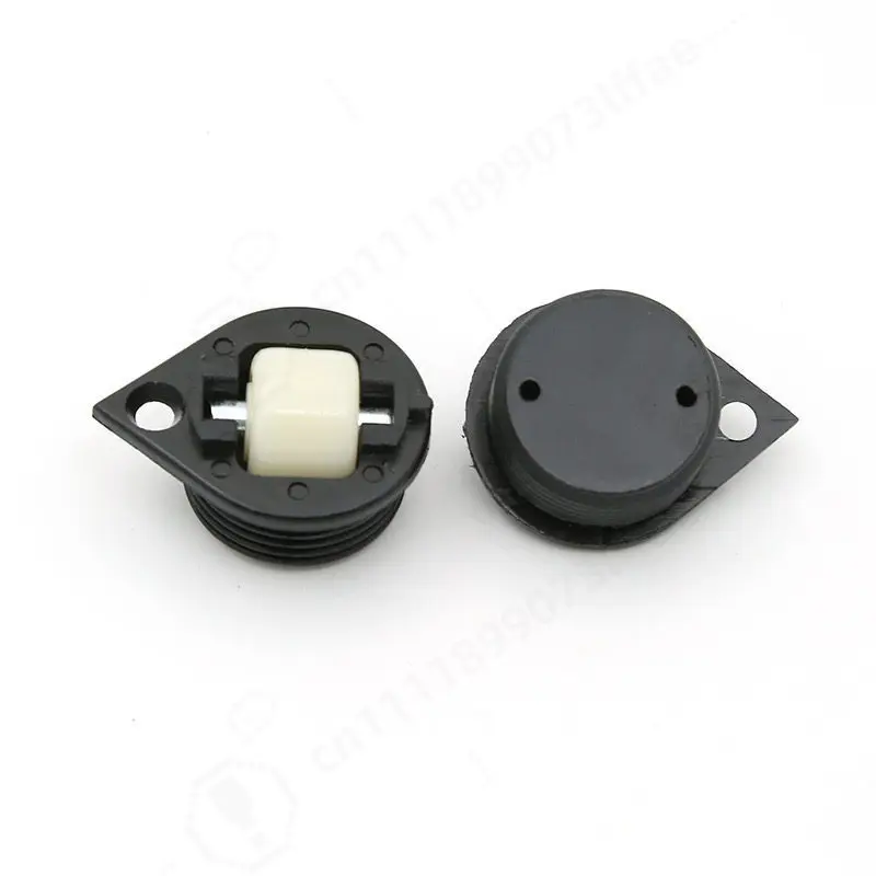 Plastic Hidden Caster Wheels Furniture Drawer Sliding Roller Cabinet Door Hardware Fitting Replacement Accessory