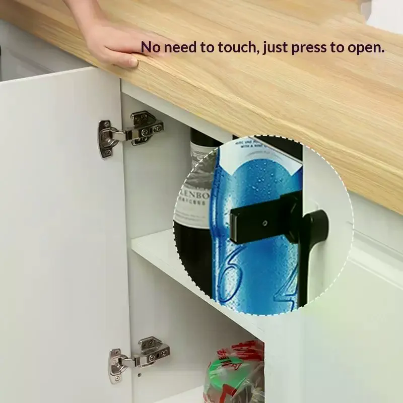 /PFU/Duty Magnetic Cabinet Door Push Opener Strong Suction High Elastic Rebound For Kitchen Wardrobes Hidden Doors Heavy