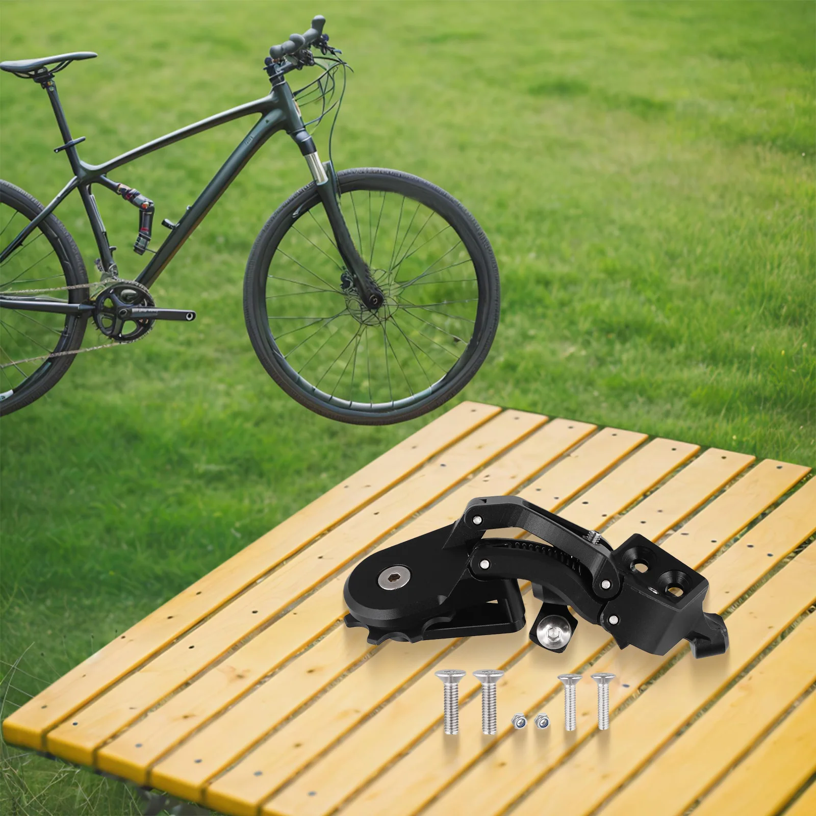 

For Brompton Pline Set Rear Derailleur For Folding Bikes 11-28T Flywheel 5-7 Speed 8T Guide Wheel Aluminum Alloy