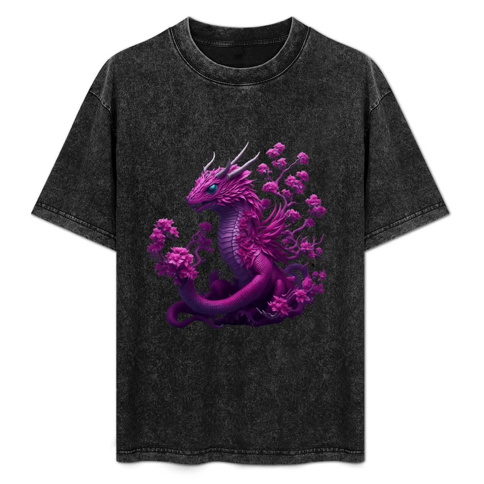 

Sakura Dragon T-Shirt Summer Sports Quick Dry T-Shirt