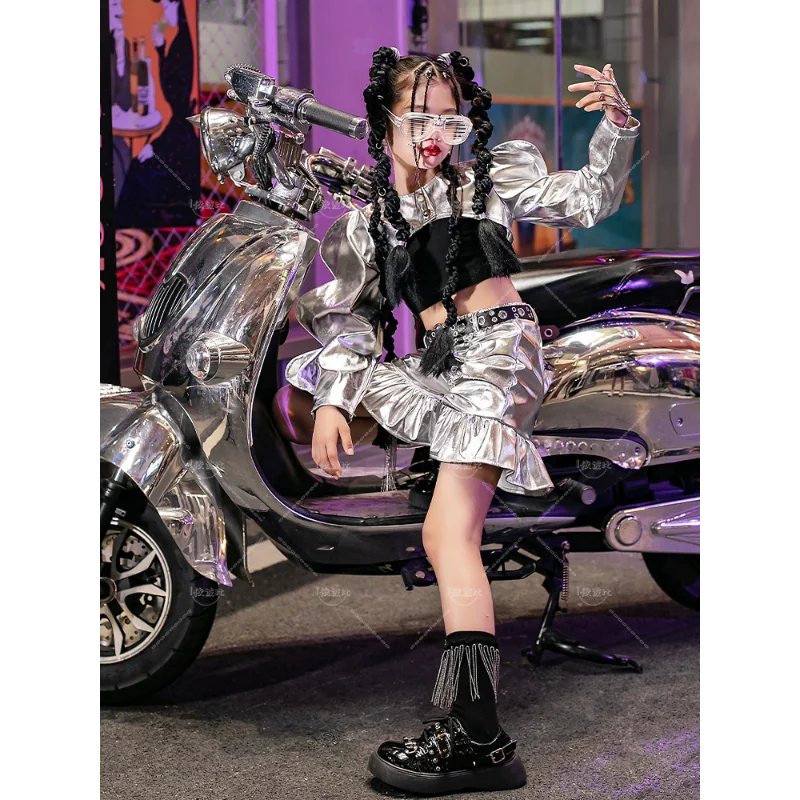 Neue Mädchen kleidung Jazz Dance Set Performance Set moderne Mode