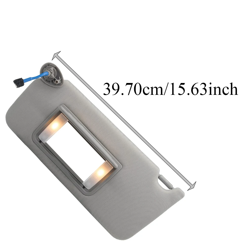 Car Interior Sun Visor With Mirror Light for Honda Accord 2008 2009 2010 2011 2012 2013 2014 2015 2016 Left Hand Driver