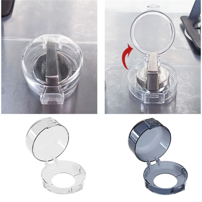 Clear Stove Knob Cover Kitchen Safety Stove Knob Cover Kids Proof Oven Knob