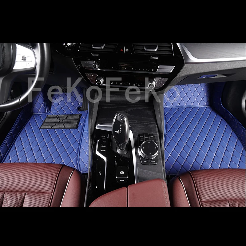 Custom Fit Car Floor Mats for VW Phaeton Auto Carpets Foot Coche Vehicle Accessory