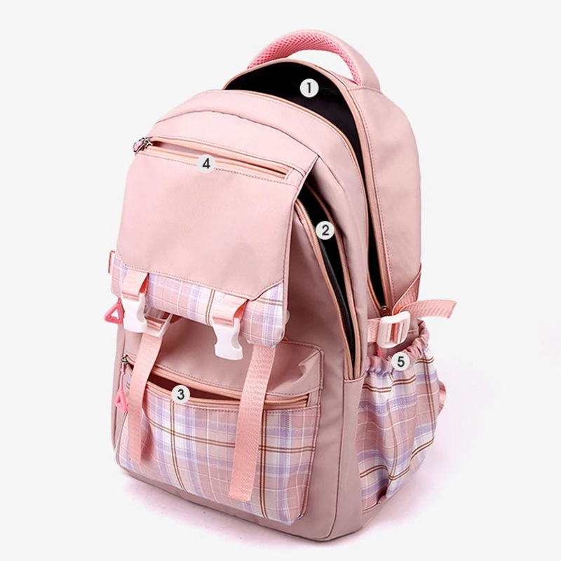 Alice in Wonderland Women\'s Backpack Boys Girls Bookbag Bag Student Teenager Children Knapsack Schoolbag Rucksack Mochila