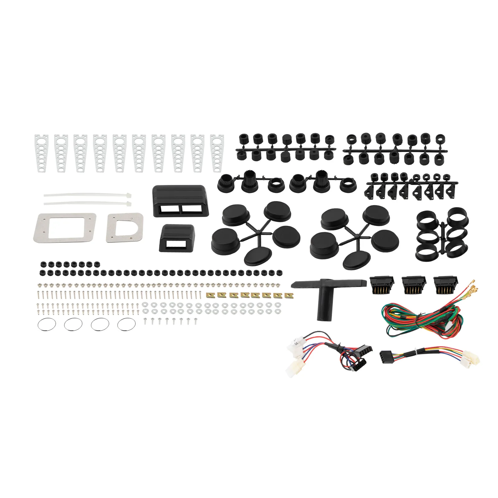 Universal Power Electric Window Conversion Kit Left Right  for 2 Doors Cars Front Or Rear 12V DC