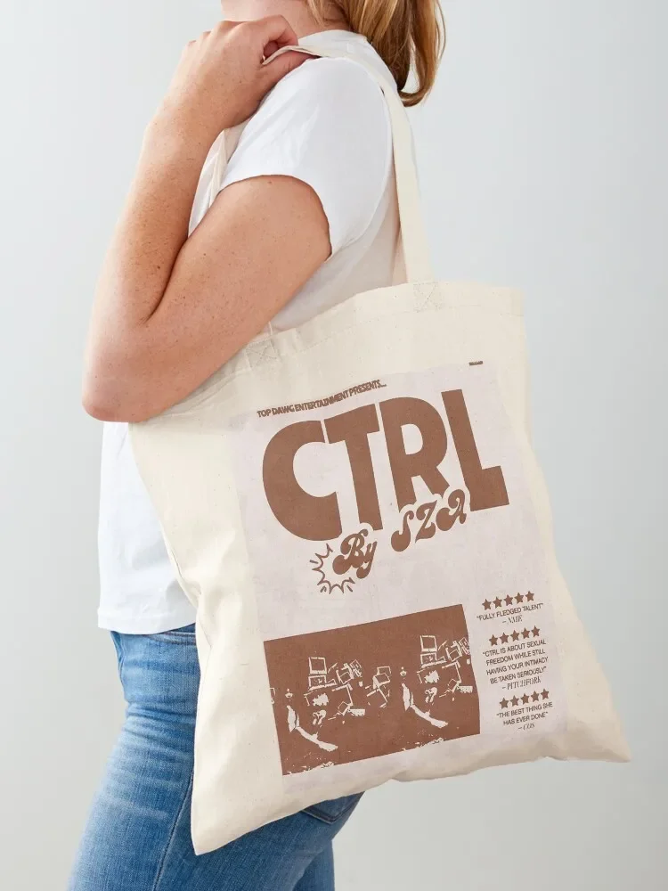 Album Print - Ctrl by SZA! poster poster Tote Bag Handbags shopper bags Bag