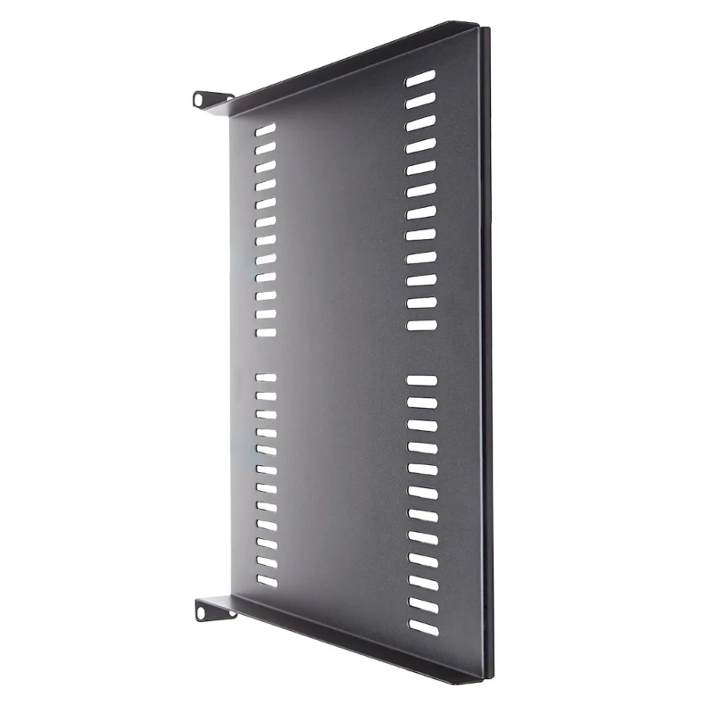 1U Server Rack Mount Shelf Vented Cantilever Tray for 19