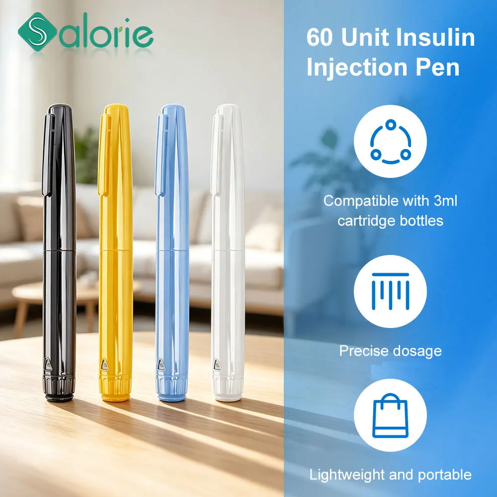 Reusable V4 Injection Pen fitting 3ml Empty Cassette Bottle Use Smooth Precise Metal Insulin Injector Pen for Beauty Salon