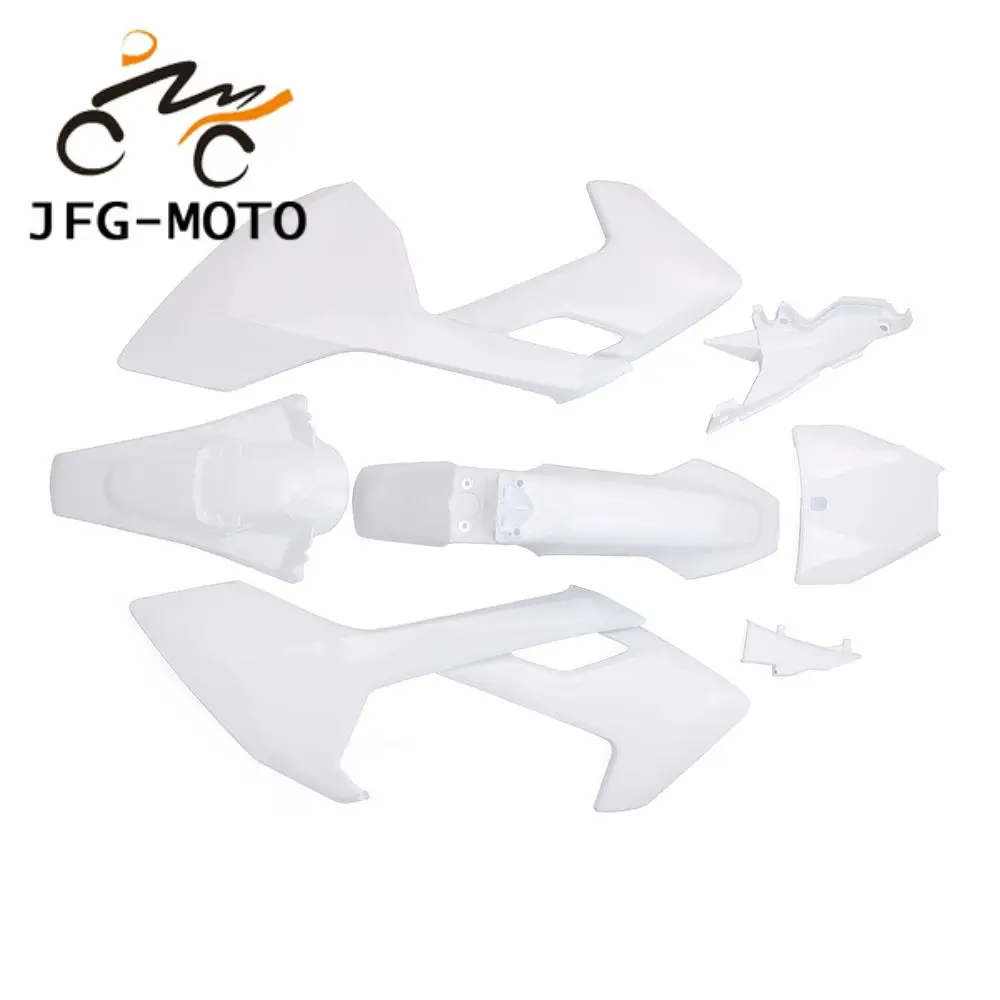 Motorcycle Plastic Kit Fender Radiator Shrouds Side Number Plates For Husqvarna FC250 FC350 FC450 TC125 TC250 FX350 TX300 17-18