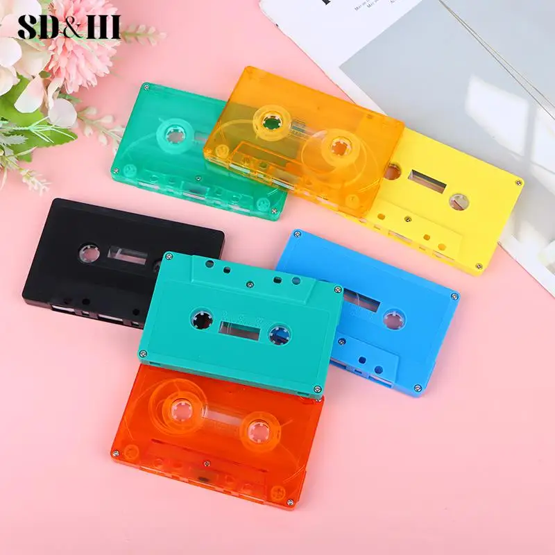 1Pc New Standard Innovative Cassette Blank Tape Case Audio Magnetic Audio Recording Cassette For Speech Music Recording