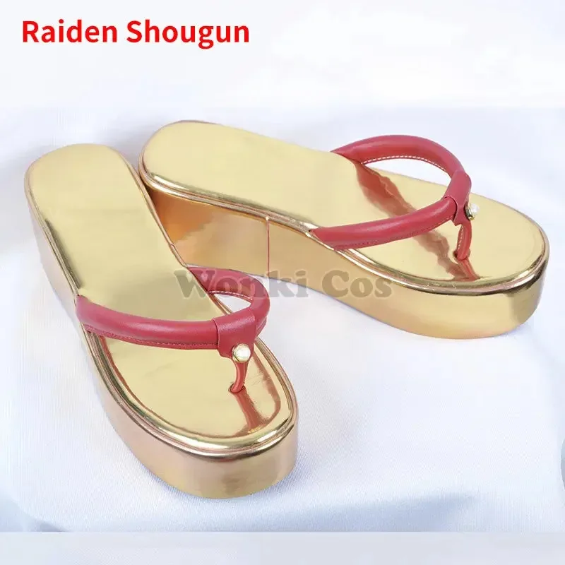 

2025 ♥ New Klee Hutao Raiden Shogun Alhaitham Lumine Keqing Dori Yunjin Zhongli Game Impact Cosplay Shoes Acces ☆★