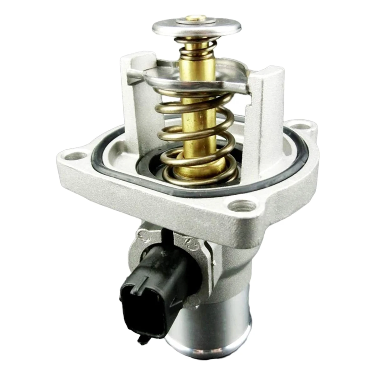 

A96E-Car Engine Coolant Thermostat Assembly + Housing For Aveo Cruze Sonic 96984104 55578419