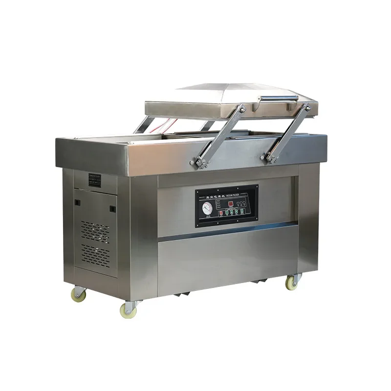 400/500/600 Double Chamber Food Vacuum Machine Commercial Vacuum Packaging Machine Food Vacuum Sealing Machine