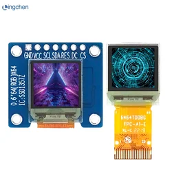 0.6 inch color OLED display 64x64 RGB SSD1357 highlighted color display