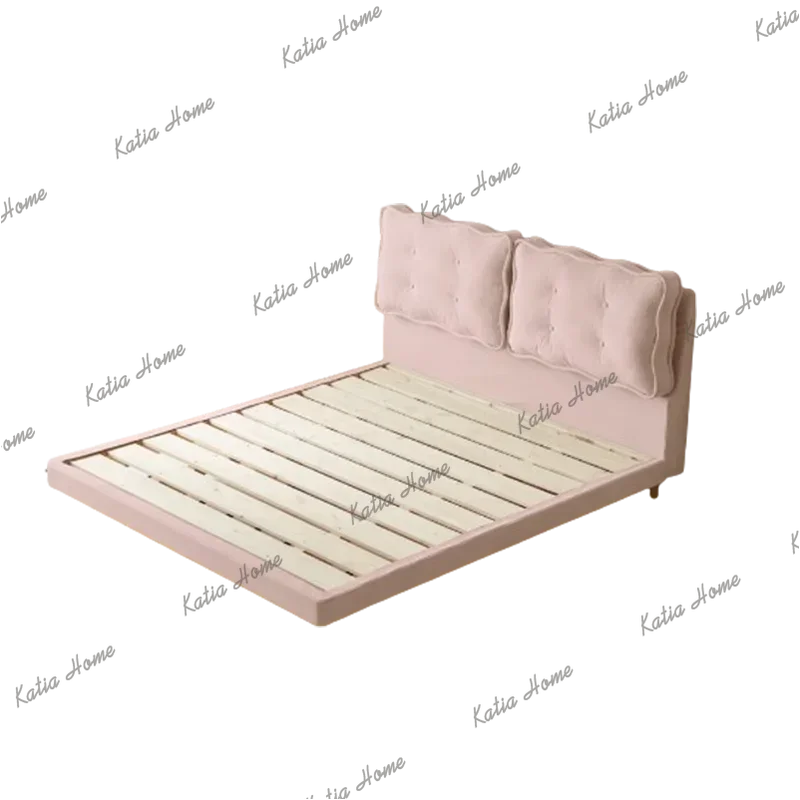 Best Sellers Aesthetics Girls Double Bed Modern Loft White Sleeper Luxury Floating Bed Frame 180X200Cm Adults Camas De Dormitori