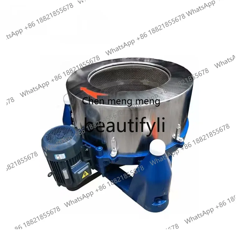 

New arrive Large industrial dehydrator hotel, high-speed drying machine three-legged centrifuge stainless steel