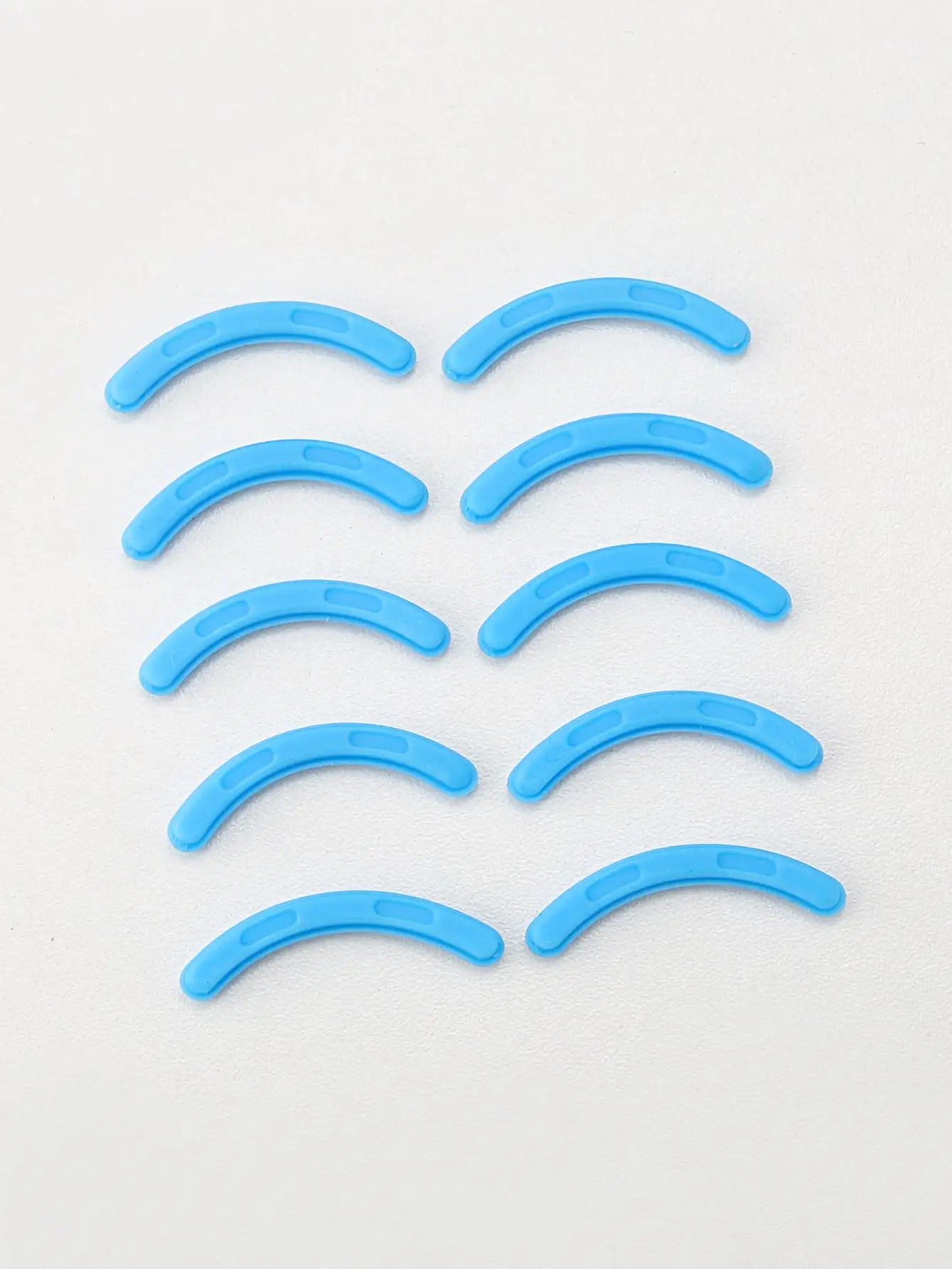 10 Soft Bendable Silicone Eyelash Curler Cushion Replacement Strips,Fit Most Eyelash Curlers,Protect Eyelashes Daily Beauty Tool