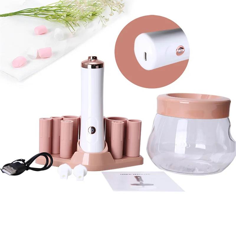 Professional 1PC Black/pink  Electric Makeup Brush Cleaner Fast Washing Drying Make up Brushes Cleaning Makeup Brush Tools