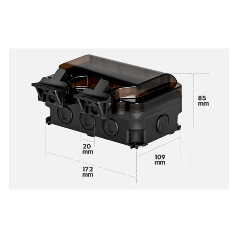 防水電源コンセント,スイッチ内蔵,黒壁コンセント,EU電気,家電,耐久性,ip66,220v