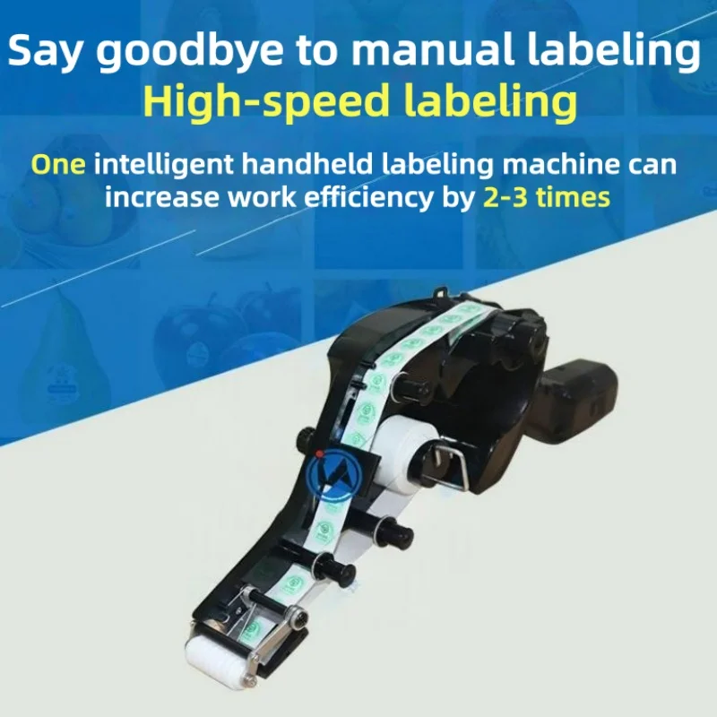Portable Label Stripping Machine Handheld Marking Machine Product Price Label Sticker Small Label Applicator Barcode Sticker