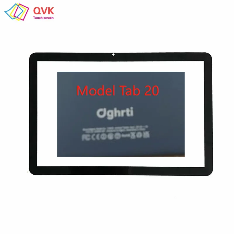 10.1Inch Black For Dghrti TAB 20 Tablet PC Capacitive Touch Screen Digitizer Sensor External Glass Panel Model TAB20 EEA