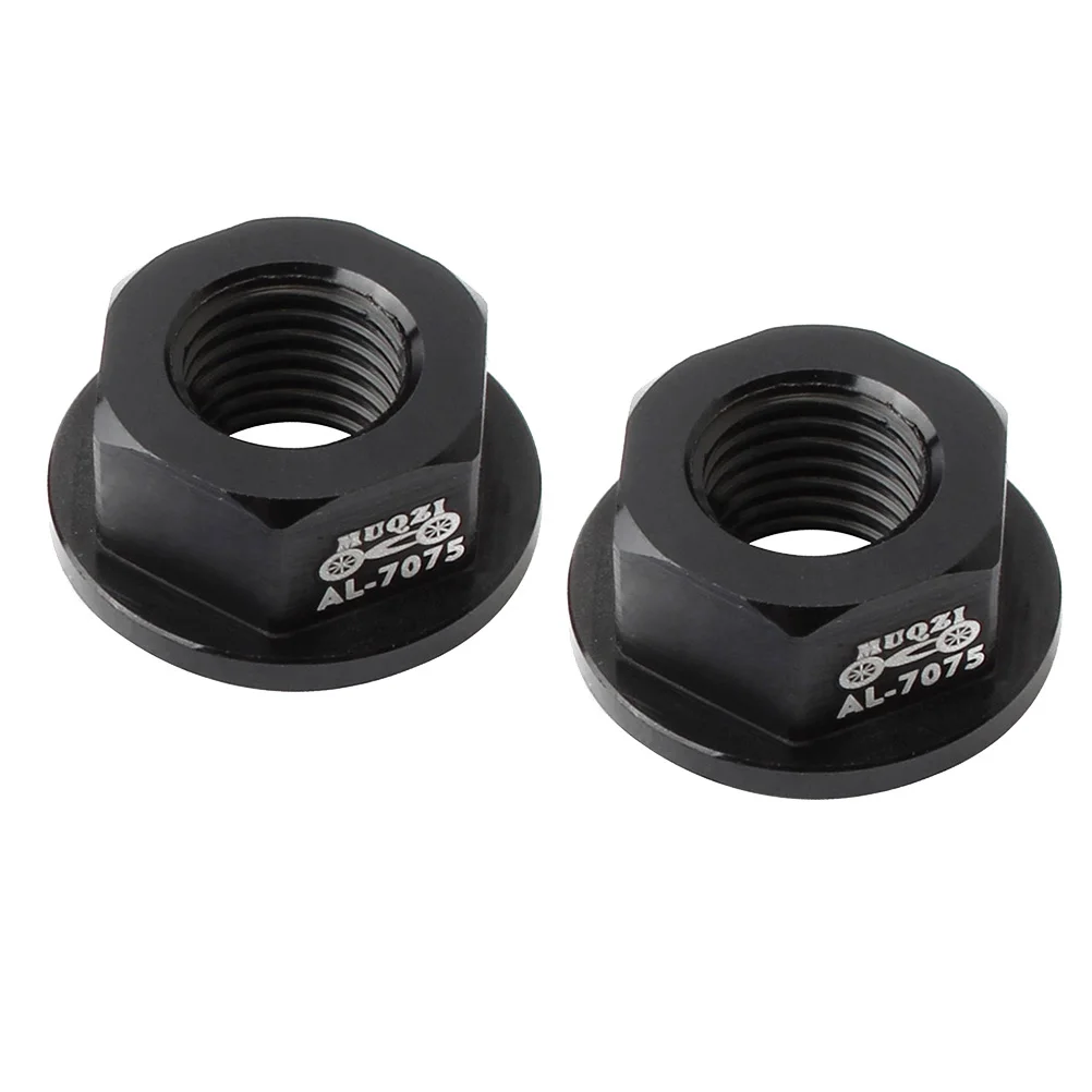 

Child Balance Bike Sliding Flower Drum Nut M8 Flange Front Wheel Rear Wheel Screw 7075 Aluminum Alloy (Black)