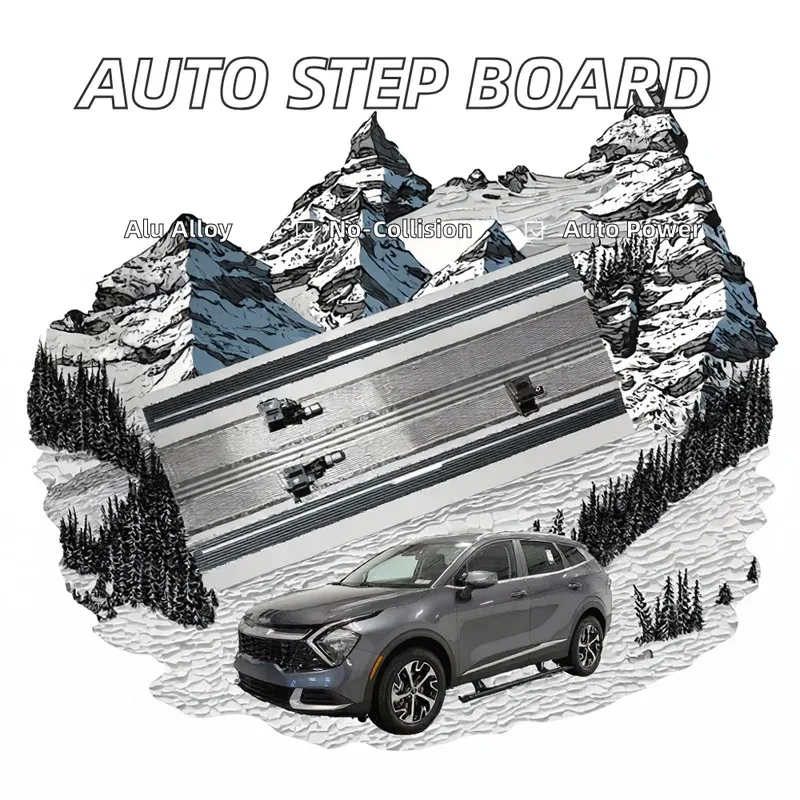 لوحة تشغيل جانبية للطاقة الكهربائية الأوتوماتيكية مضادة للقرصة ومضادة للتصادم لسيارة جراند شيروكي 2011-2017 & 2018-2023 #2