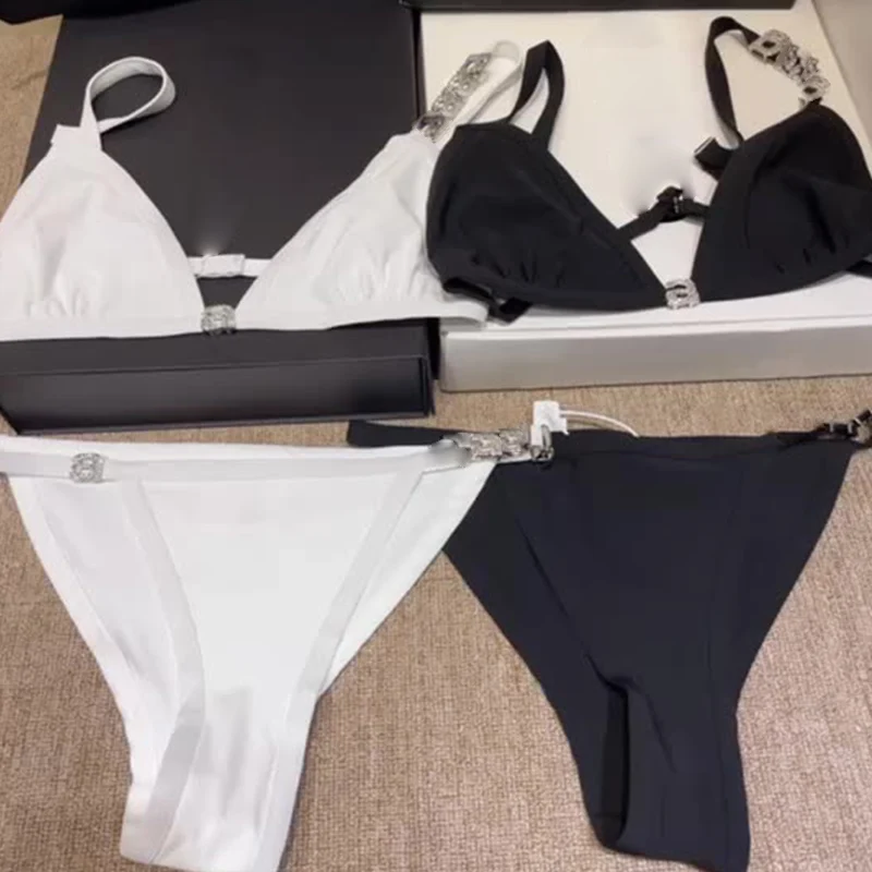 Spring New Fashion Sexy  Cup Gathered Bra And Briefs Set Women's Stylish Underwear Combo Sensual Strapless Ensemble