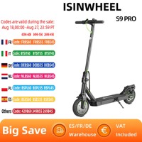 isinwheel S9Pro Adult Electric Scooter 350W Motor Electric Scooter 36V 7.5Ah Battery 8.5 Inch Foldable City Electric Scooter