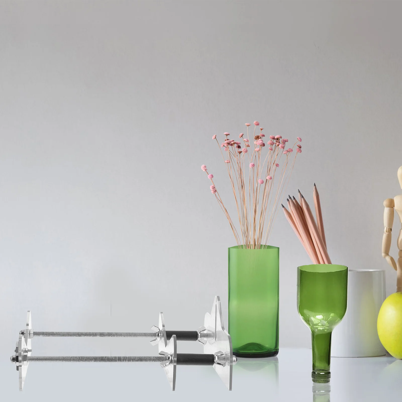 

Premium Glass Bottle Cutter Kit for Crafting DIY Ornaments from Wine Beer Bottles Sturdy Multi-Use Cutting Machine