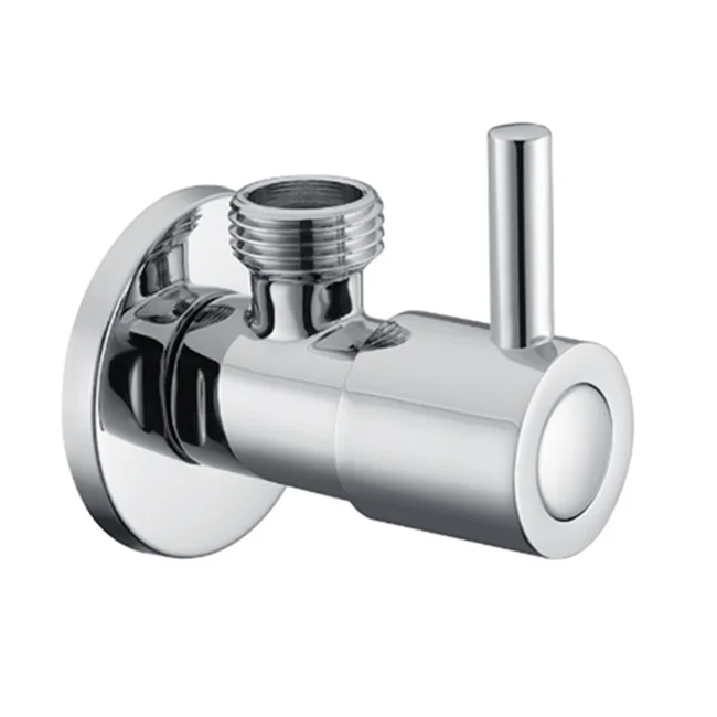 

Wholesale Bathroom Brass Shutoff Valve Male Angle Stop Valve