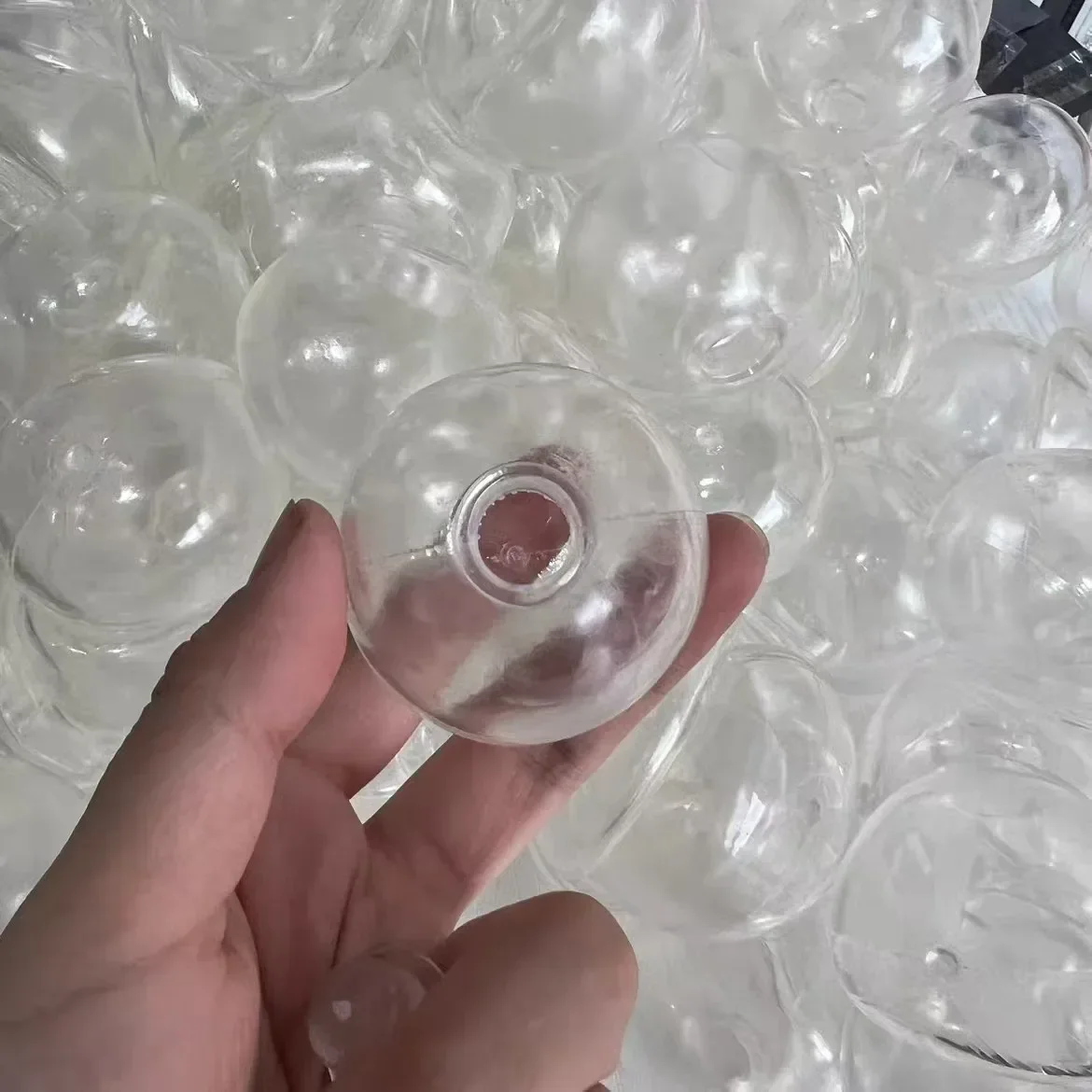 5Pcs/Set Relieve Stress Toy Handmade Ball DIY Empty Ball Leather TPR Fluid Player Noisy Ball Venting Ball image 3