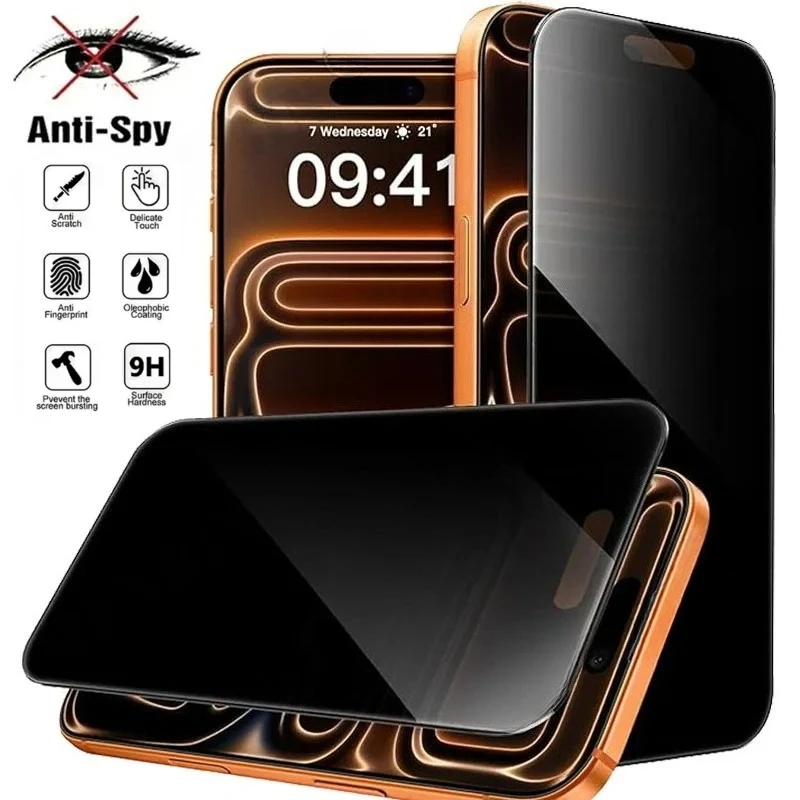 

2 шт. защитная пленка для экрана для iPhone 17 16 15 14 Pro Max закаленное стекло для iphone 13 12 11 Pro Mini XR XS Max стеклянная пленка