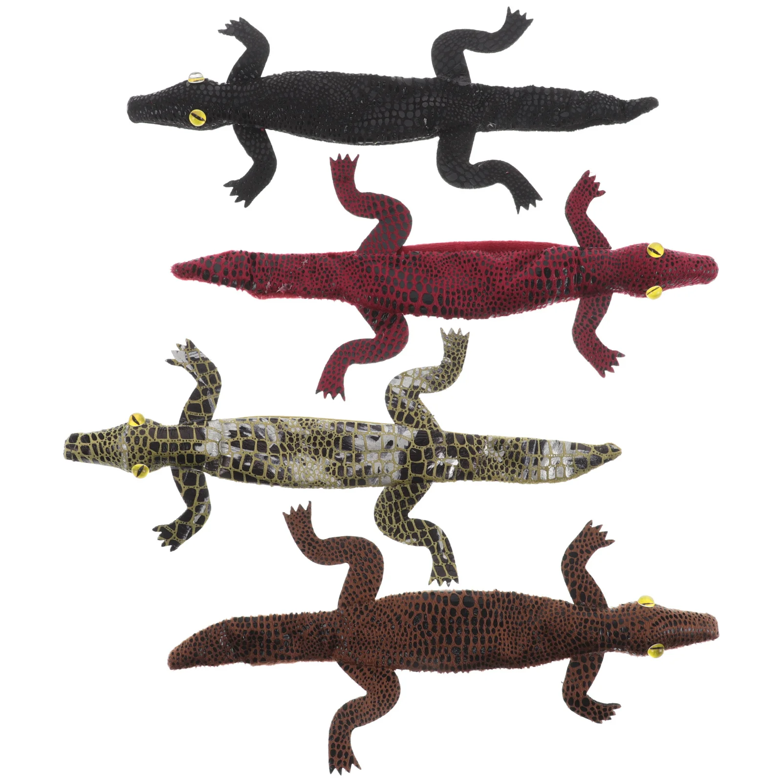 

4Pcs Slap Bracelets Realistic Kids Wristbands Jungle Party Halloween Favors Classroom Rewards Trick Treat Accessories