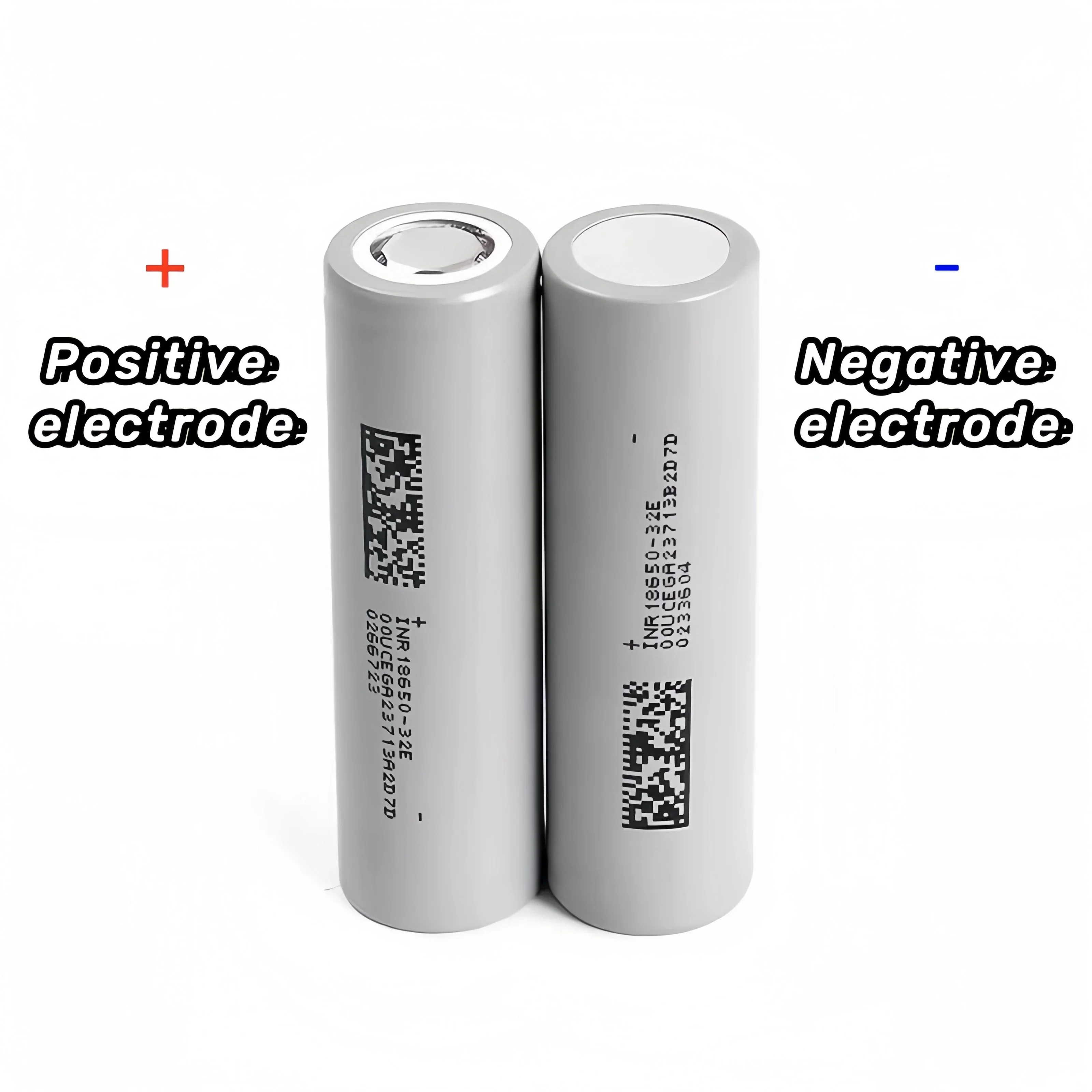 100% true capacity 18650-32E 3.7V 3200mAh flat top lithium-ion rechargeable battery suitable for most 3.7V electronic products