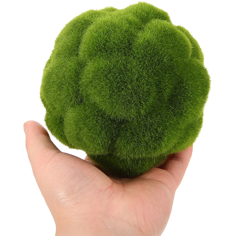 3 Pcs Party Favors Animal Headbands Simulated Moss Ball Dried Balls Fairy for Wall Green Decor