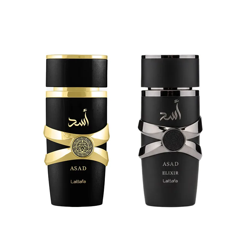 

Lattafa Asad & Asad Elixir Eau De Parfum 100ml / 3.4oz Long-Lasting Fragrance for Man