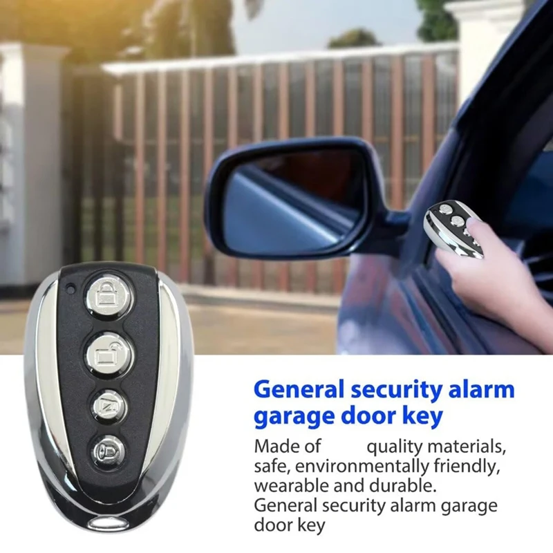 IDUD Remote Control For Automatic Gate Opener -433.92 Mhz Electric Rolling Driveway Security Kit With Backup Keys