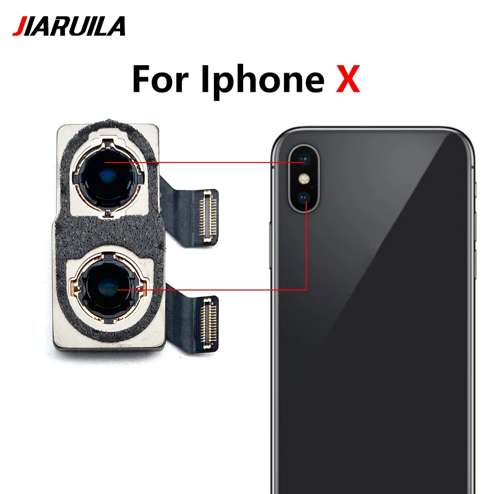 Piezas de Repuesto de cámara frontal para IPhone 7, 8 Plus, X, XR, XS Max