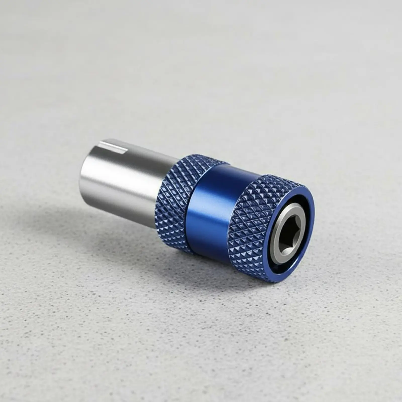 

10mm Threaded to 1/4 Inch Hex Adapter Long-Lasting Automatic-Locking Hex Shank Adapter Quick Release Drill Converter Metal