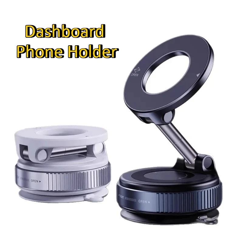 New Magnetic Car Phone Holder Dashboard GPS Navigation Premium Multi-Functional Vehicle Mount Universal Bracket Car Accessories