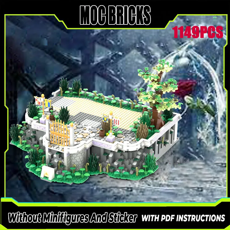 

Новые строительные блоки MOC, модели зданий, основания замка, детские игрушки, подарки, набор для сборки своими руками